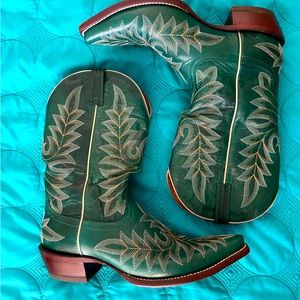 ARIAT Brooklyn Turquoise Western Boot - Women’s, size US 10B